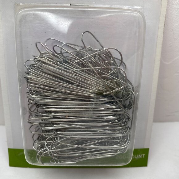 Christmas Ornament Hooks 1.5" Silver 600 Tree Wedding Garden Hangers Craft Decor - Picture 3 of 6